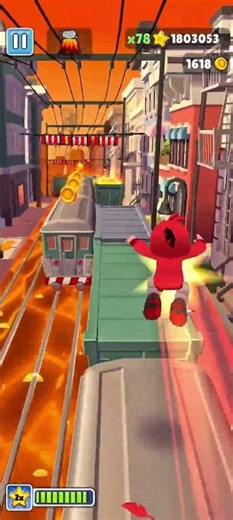 subway surfers Copenhagen floor Lava stage 3 part 3 #subwaysurfers #endlessrunner #shorts