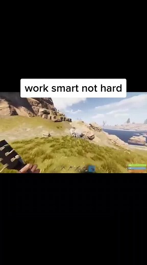 smart move.#rustgameplay #rustclips #rustconsole #xboxone #rustgame #rust #france #shorts #guitar #smart #not #hard