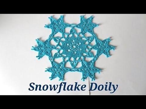 Crochet Snowflake Doily