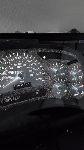 Custom gauge clusters available 🔥 LED upgrades, color changes, and full interior customization for GM trucks & SUVs. Message me directly for pricing and availability. #CarMods #GMTrucks #GaugeCluster #LEDUpgrade #InteriorMods