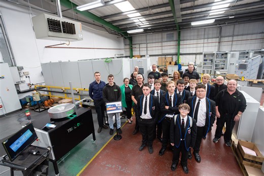 Behind-the-scenes factory tour sparks engineering ambitions for Shropshire students