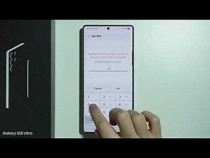 Samsung Galaxy S25 Ultra: How to Change Screen Lock Password
