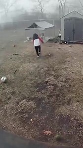 🐶🌪️ Un niño mete su perro en casa minutos antes de que un posible tornado arrasara el jardín: "Fue un milagro" 📍 Ha ocurrido en Indiana (EEUU) El momento fue capturado por la cámara de seguridad de la vivienda. Afortunadamente, el animal entró en la casa antes del desastre. 📹Anthony Stanley #niño #perro #animal #rescate #tornado #casa #jardin | El Español