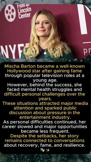 🎬 Mischa Barton – Mental Health Struggles & Career Decline 🚨💔