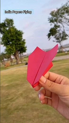 how to make mini paper plane 🥰✈️ , easy paper boomerang airplane origami #shorts #paper