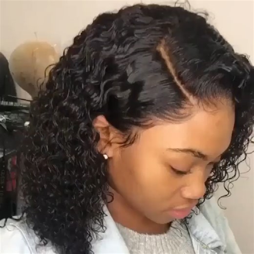 Cheap Afro Kinky Curly Short Bob Wig for Black Women Raw Vietnamese Hair Lace Front Wigs Deep Glueless HD Swiss Lace Frontal Wig