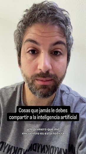 Antes de contarle algo a una inteligencia artificial… piénsalo dos veces. 🤖 Cada vez más gente usa ChatGPT como si fuera un confidente:le cuentan problemas de salud, dudas sobre su relación, preocupaciones económicas o decisiones personales importantes. Y aquí viene la pregunta incómoda: ¿deberíamos estar compartiendo toda esa información con una IA? Porque cuando hablas con un chatbot no solo estás haciendo una consulta.Estás generando datos: sobre tu salud, tus miedos, tus hábitos, tus decisi