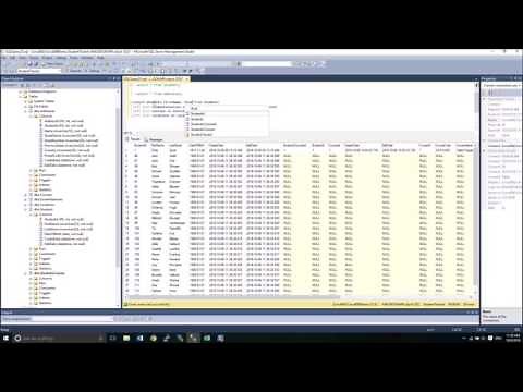Microsoft SQL Server Management Studio Part 10 - INNER LEFT JOIN and Views