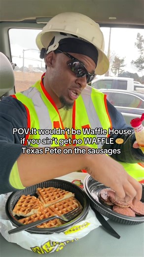 they said @Waffle House and @Texas Pete give out a whole lot of STILL MY LOVE😍😂🤣 #goodvibes #blues #mrooowwweee #viral #foodie