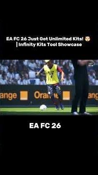 EA FC 26 Infinity Kits Tool 🤯 Add Unlimited Kits! #shorts