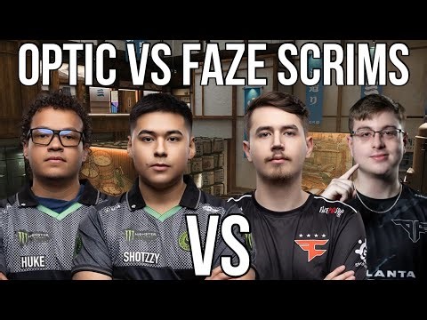 OpTic vs FaZe Gets INTENSE - New Weapon Meta (Shotzzy POV)