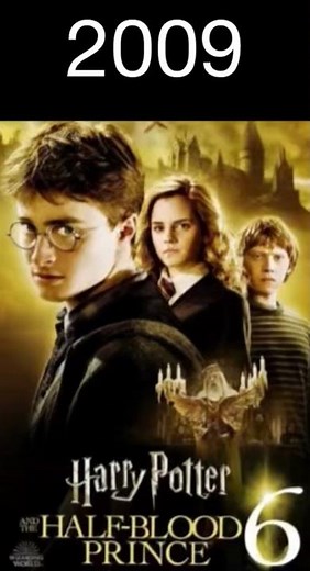 Evolution of All Harry Potter Movies 2001-2011
