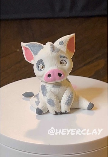 Creando a Pua de Moana con Arcilla Polimérica