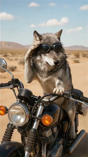 The Big Bad Wolf Rides a Wild Wolf Bike – Too Cool for Fairy Tales!