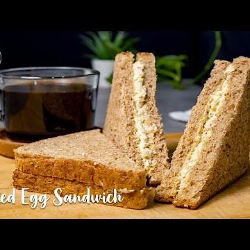 Egg Sandwich | Boiled Egg Sandwich | How to Make Egg Sandwich with Bread in Pan