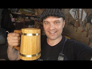 Oak Beer Mug DIY | How to make a Medieval Beer Mug | Wooden Beer Mug