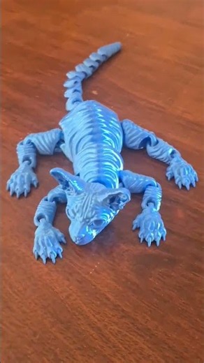 Super Silky Sphynx Cat! 🐱✨ Articulated 3D Print