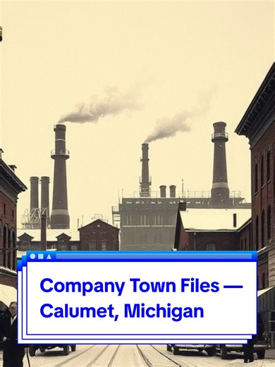 Company Town Files — Calumet, Michigan Company towns Labor history Coal mining strikes Company scrip Union battles Industrial disasters Forgotten workers Corporate control history Labor exploitation Workers rights history Steel mill towns #companytown #history #truestory #coalmining #workersrights