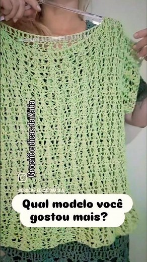 CROCHET BLOUSE - COMPLETE STEP BY STEP IN THE VIDEO DESCRIPTION