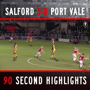 3.8K views · 127 reactions | Our Leasing.com Trophy win over Port Vale in 9️⃣0️⃣ seconds!  | Salford City FC | Facebook