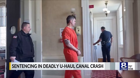Sentencing for driver in deadly U-Haul crash into Erie Canal