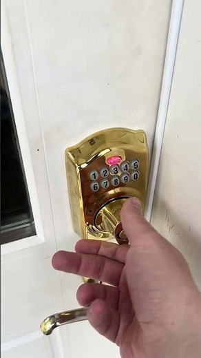 Schlage Deadbolt malfunction (correct code doesn't unlock door until 2nd attempt)