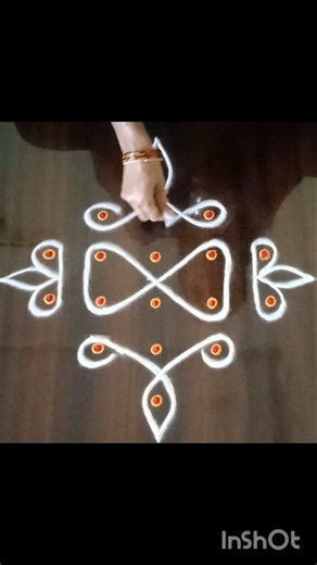 Easy daily rangoli🌹5*1 dots melikalamuggulu🌹sikku,kambhi,nelikolams🌹traditionalrangoli🌹#sghrangoli