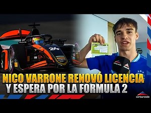 This is how Varrone is preparing for his F2 debut