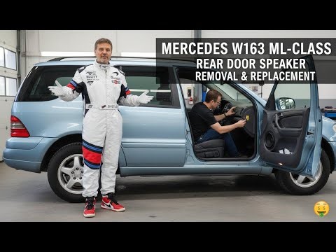 EASY DIY: Fix Blown Rear Speaker Mercedes M-Class W163 (ML320-ML55)