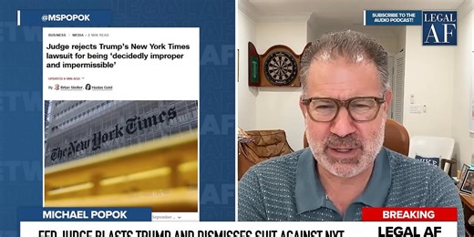 BREAKING: Trump NYT $15 Billion Lawsuit Gets Instantly Dismissed