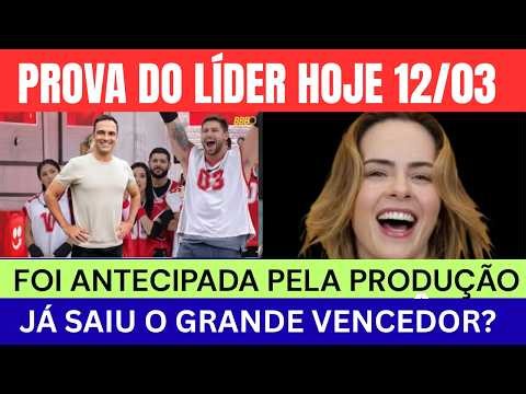 The Leader's Challenge today, March 12th, was moved forward. Has the winner already been announced?