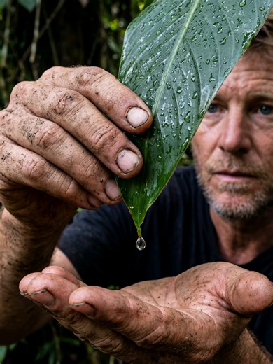 Fresh Water or Die | Island Survival Moment 📍 Stranded on a deserted island, thirst becomes the real enemy. #IslandSurvival #SurvivalStory #FreshWater #SoloSurvivor #ManVsNature