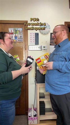 We call this the librarian two-step! #libraryhumor #library #librarian #librariansoftiktok