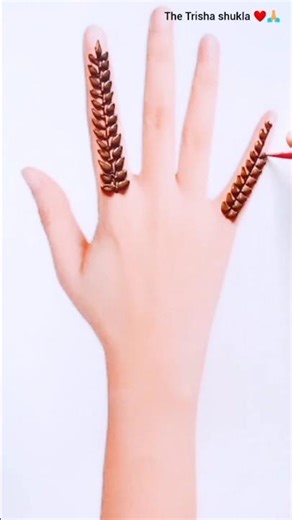 Easy Arabic Mehndi Design 😍 | Anyone Can Draw #shorts#shortsfeed#shorts #youtubeshorts #mehandi #yt