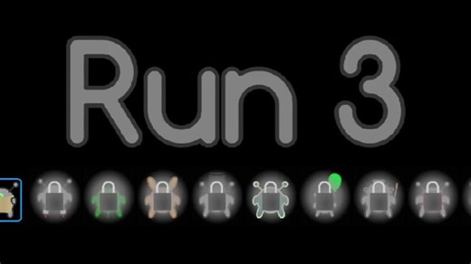 【经典跑酷游戏】RUN 3【Flash小游戏】