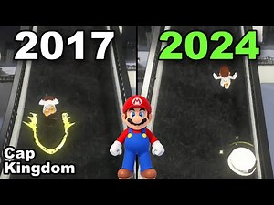 Evolution of Cap Kingdom Koopa Freerunning in Super Mario Odyssey 2017 - 2024