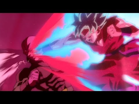 DBS | Super Saiyan blue kaioken x10 Goku vs Hit | English Dub