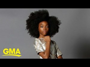 This 11-year-old professional model is empowering girls everywhere l GMA Digital