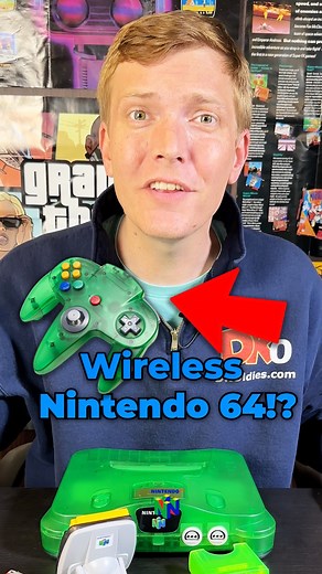 118K views · 962 reactions | A Wireless Controller For The N64!? Did you know you can use a wireless controller for the N64? Join Joey as he shows off this N64 controller and its features. You can get this on our website at DKOldies.com! . . . #n64 #nostalgia #oldschoolgaming #wirelesscontrollers #childhoodgames #videogames #retrogames #nintendo64 #brawlercontroller #dkoldies #dkoldiesscams | DKOldies.com | Facebook