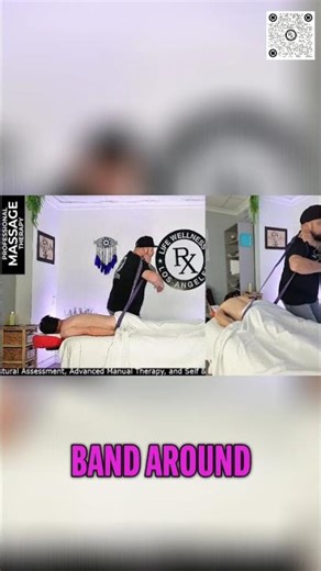 Shoulder Band Placement: Easy Massage Tutorial in Seconds! #shorts