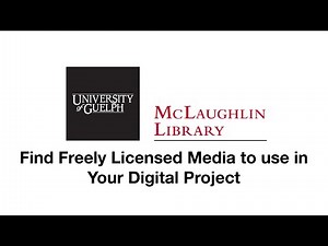 Find Freely Licensed Media to Use in Your Digital Project
