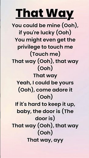 That Way – KATSEYE | Lyrics #Shorts