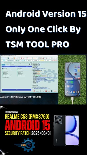 Realme C53 [RMX3760] Android 15 Security 2025 FRP Remove by TSM TOOL PRO ........................ https://youtu.be/KWvLaGjiKMk?feature=shared 🌎Resellers (الوكلاء)🏷 Www.tsm-tool.com/sellers 📱 💎Plans (الباقات)💳 Www.tsm-tool.com/plans 💰 🌐Official Website:📹 www.tsm-tool.com 📎 🩵Official Telegram Channel:📹 https://t.me/TSMPRO 💙 💙 Official Facebook Page: 👑 https://www.fb.com/tsm.tool.pro 💬 Official WhatsApp Channel: https://whatsapp.com/channel/0029VabgcaYBVJl375ePPN0Q 👍 📺Official Chan