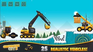Have you seen latest Construction City 2 Winter? 48 new levels plus new content, download and RATE now! https://play.google.com/store/apps/details?id=com.heavyfall.constructioncity2.winter | HeavyFall Studio