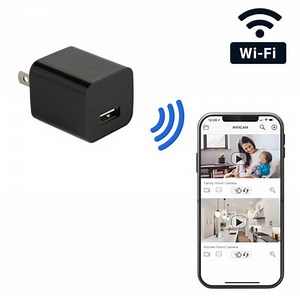 1080P HD WiFi Streaming Mini USB Wall Charger Hidden Spy Camera