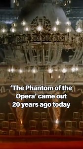 298K views · 8.5K reactions | Happy 20th anniversary to 'Phantom of the Opera' 拾 | CinemaBlend | Facebook