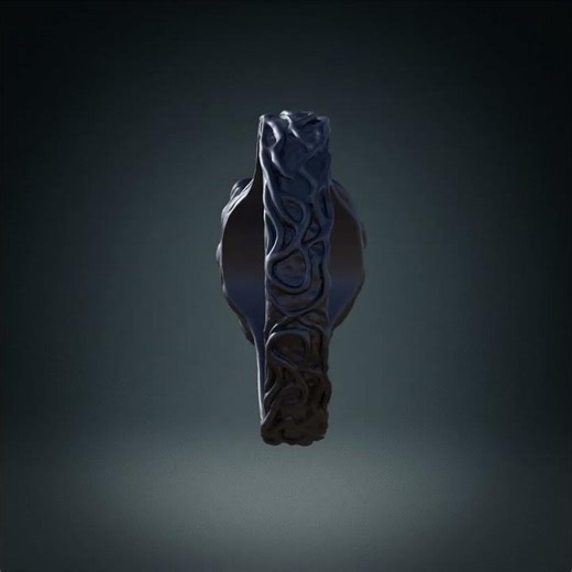 Dark Souls - Tiny being's ring, 3D model for printing