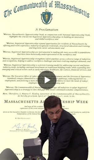 Here we go..... Happy Massachusetts Apprenticeship Week! This week is all about highlighting the role Massachusetts Registered Apprenticeship plays in building an innovative and skilled workforce.… | The Massachusetts Executive Office of Labor and Workforce Development (EOLWD)