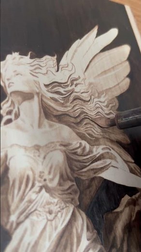 Realistic Wood Burning Art | Relaxing and Satisfying