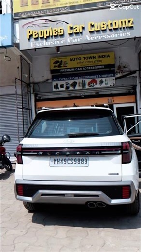 Alcazar install new set cover #youtubeshorts #caraccessories #motivation #modified #pubgmobile #car